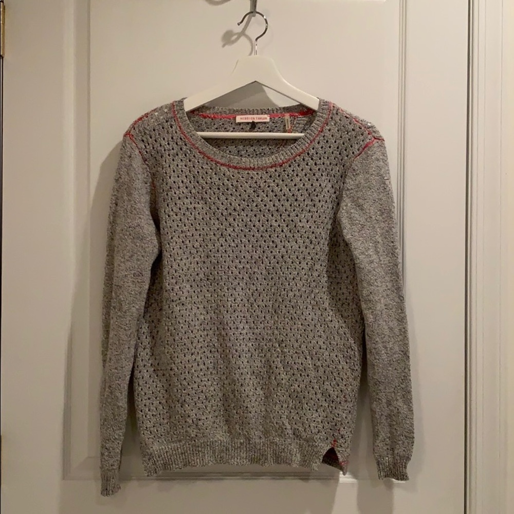 Rebecca Taylor Open Back Sweater